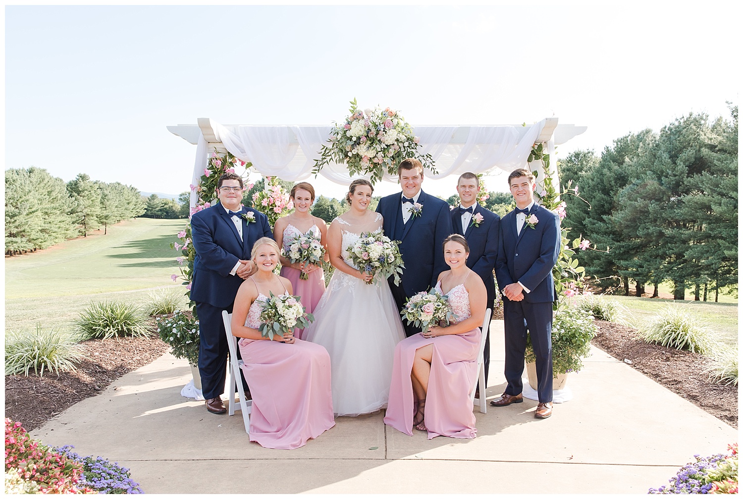 Bowling Green Country Club. Winchester Floral. Bridal Party.
