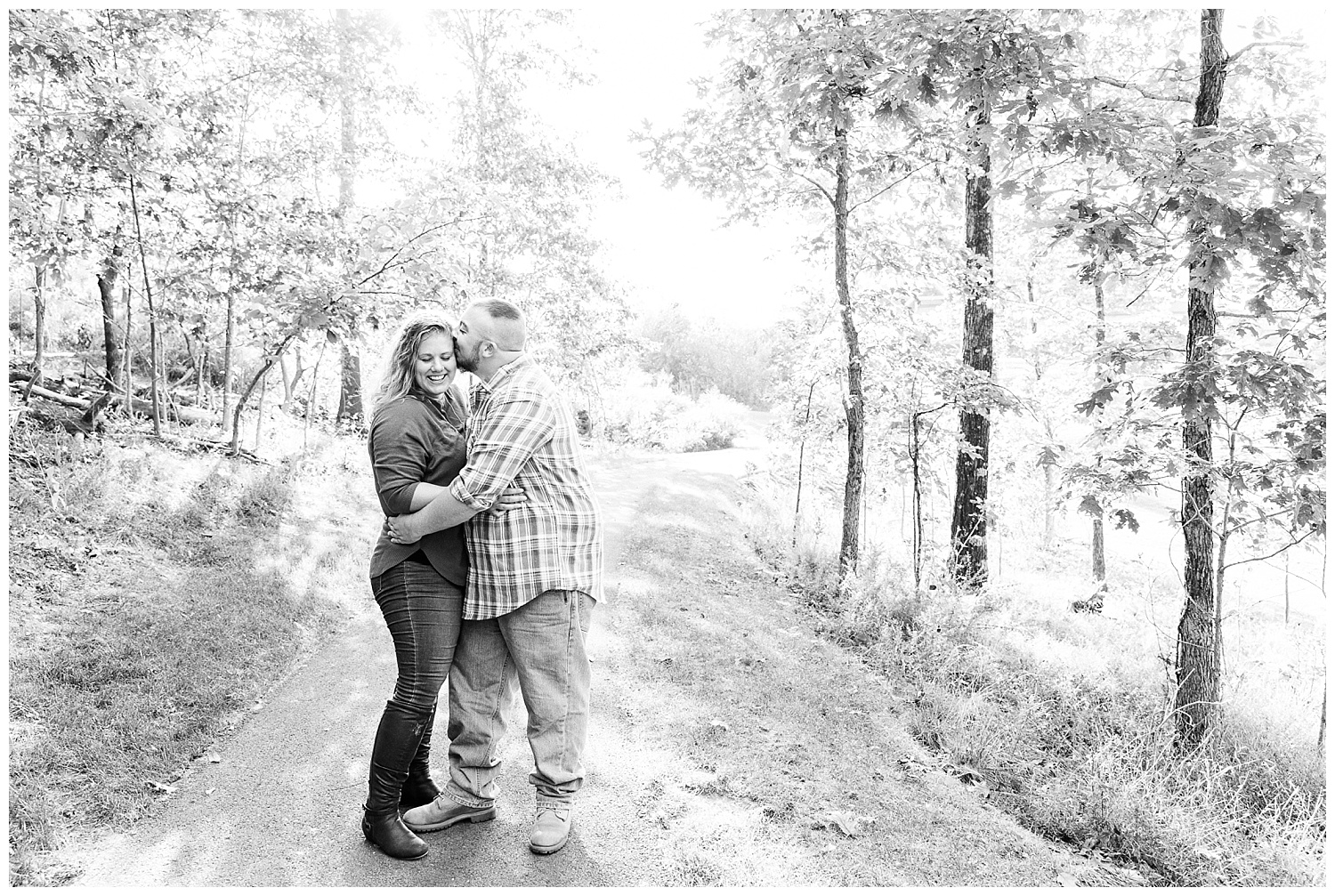 Fall Engagement. Lake Frederick. Virginia