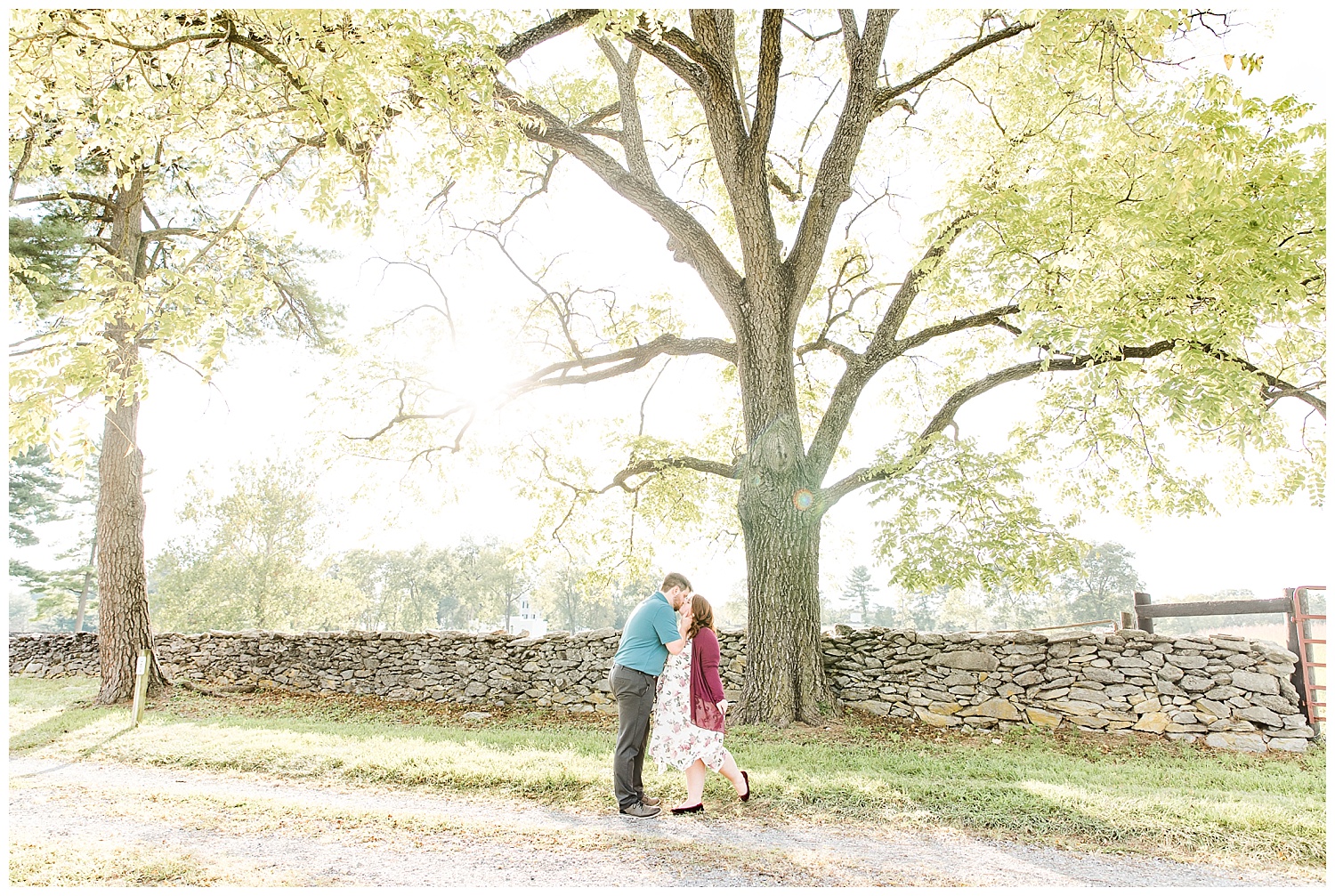 State Arboretum of Virginia. Rebecca Dotson Photography. Engagement.