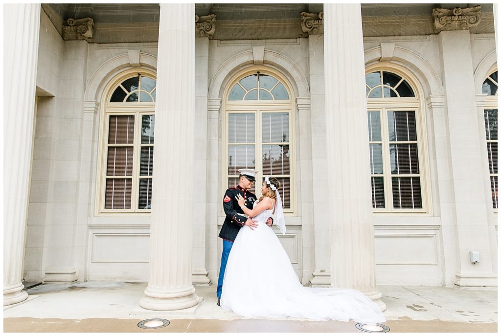 Handley Library. Winchester. Virginia. Wedding.
